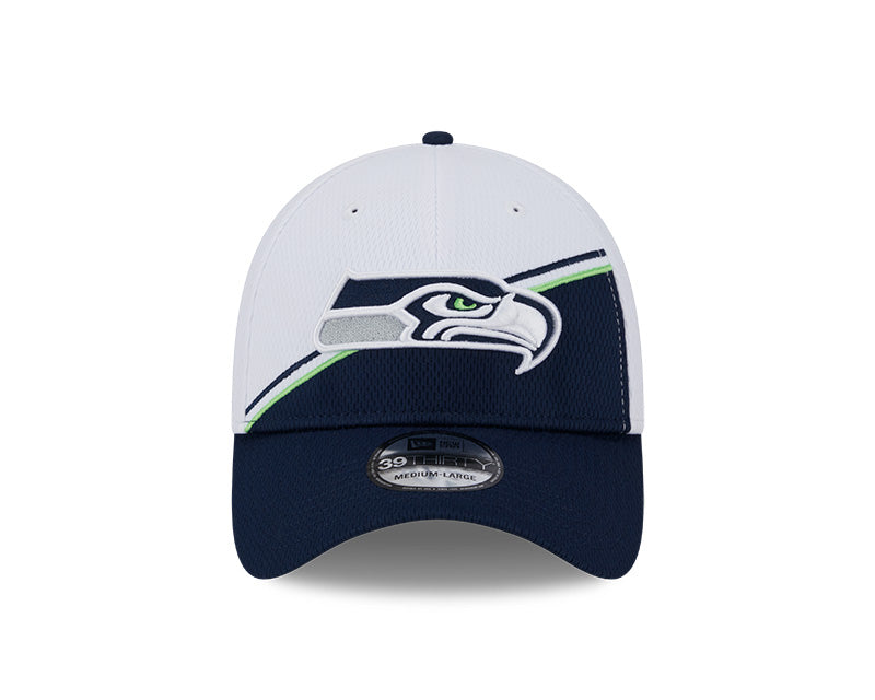 New Era Mens 3930 Seahawks Sideline Hat OTC