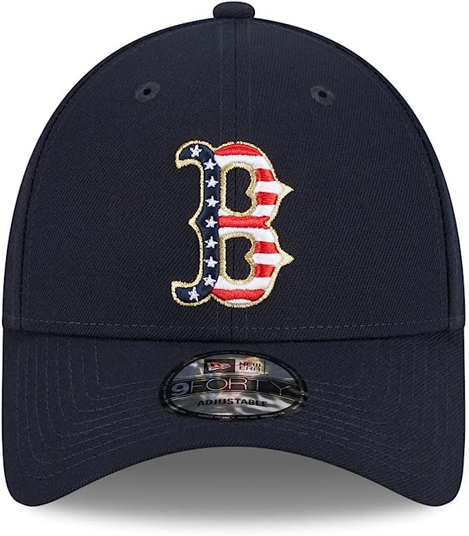 Boston Red Sox Navy Pink Two Tone Clean Up Adjustable Hat, Adult