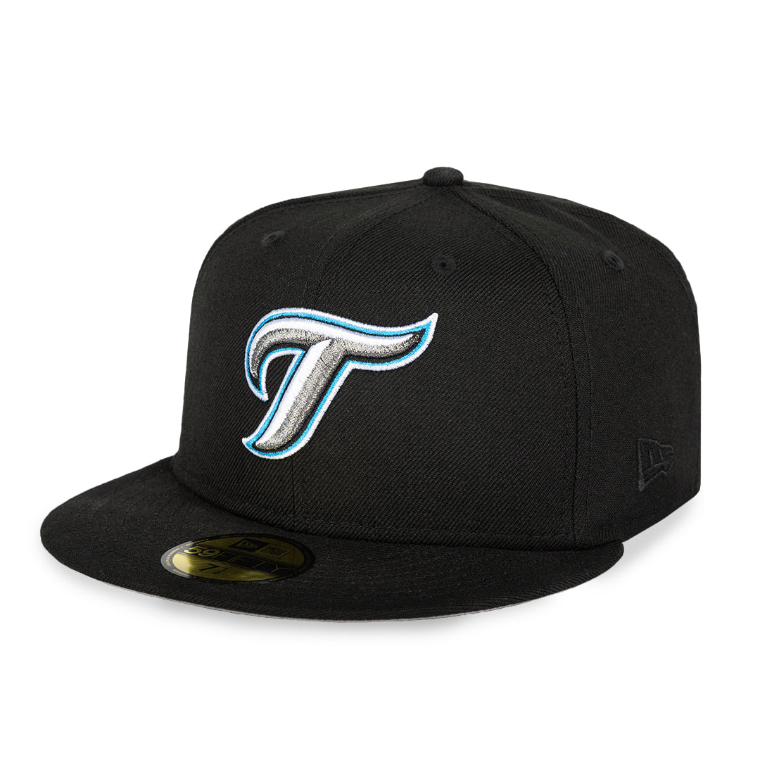 Toronto Blue Jays Retro Black Alt Cooperstown 59fifty Fitted New Era H The Sports Collection