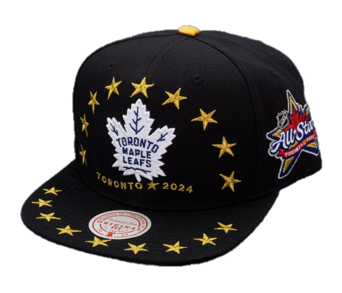 All black toronto maple leafs hat on sale