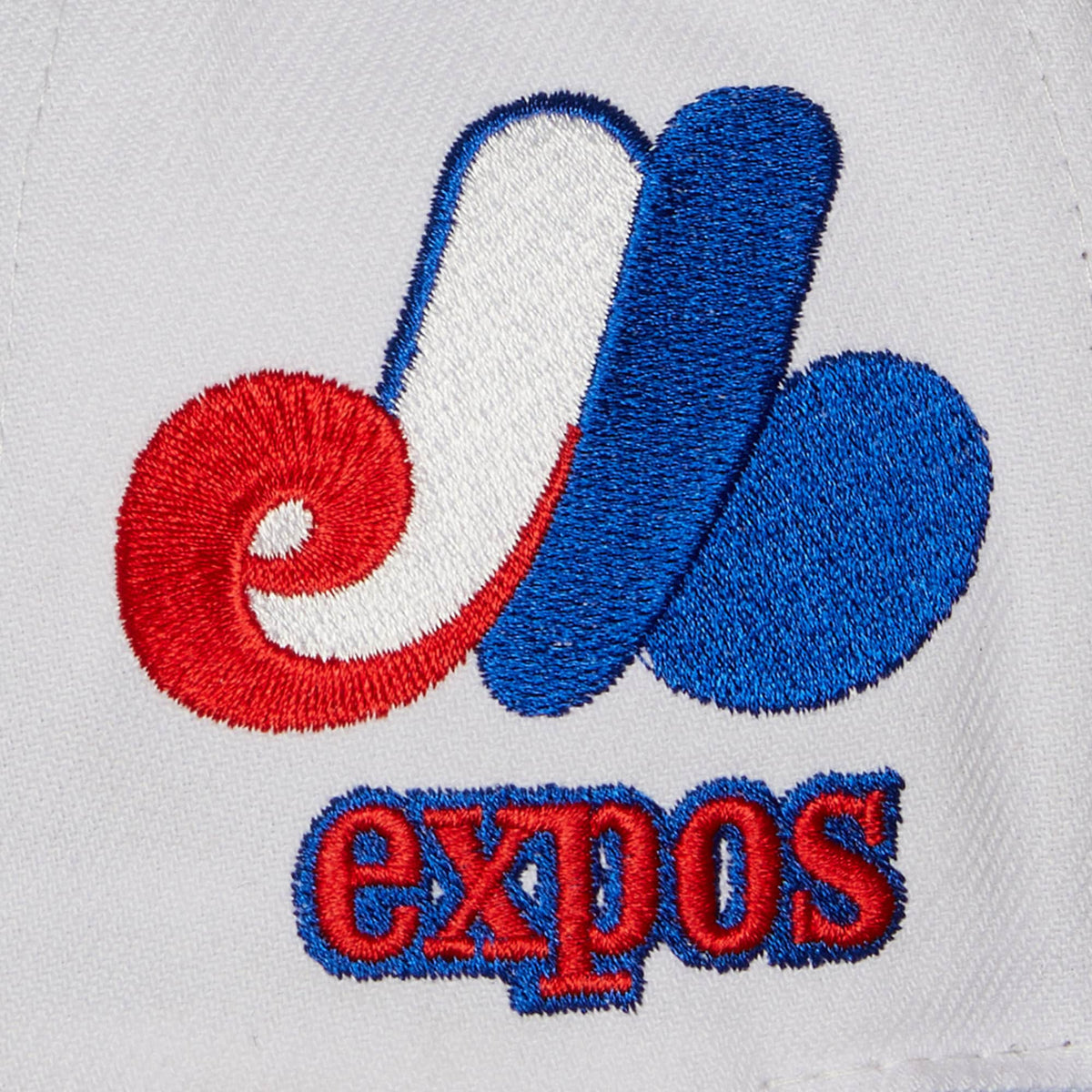 Mitchell & Ness Montreal Expos Blue Coop Evergreen Snapback Hat