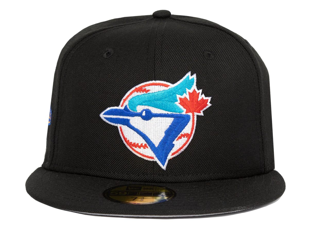 TORONTO BLUE JAYS 1993 WORLD SERIES BLACK RED BRIM NEW ERA FITTED HAT –  Sports World 165