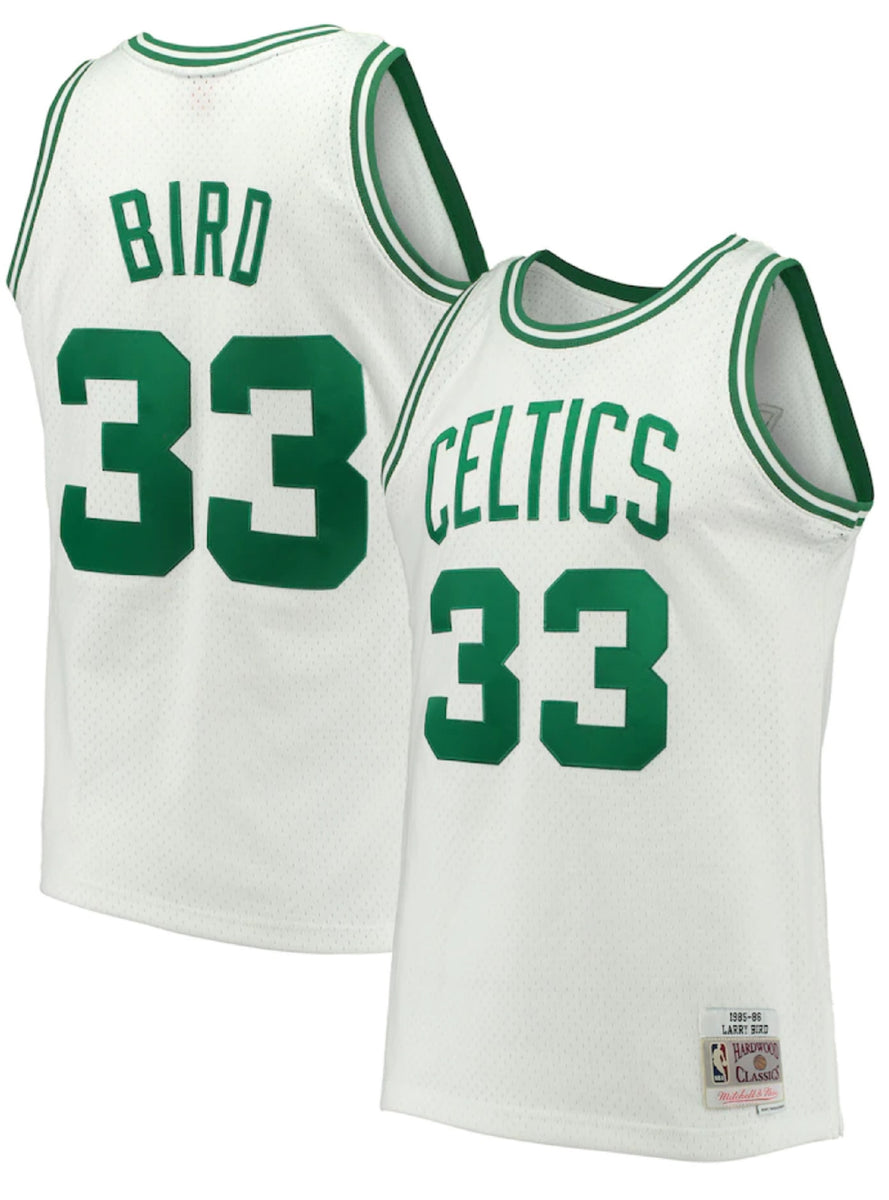 Larry Bird Boston Celtics Mitchell Ness 1985 86 Hardwood