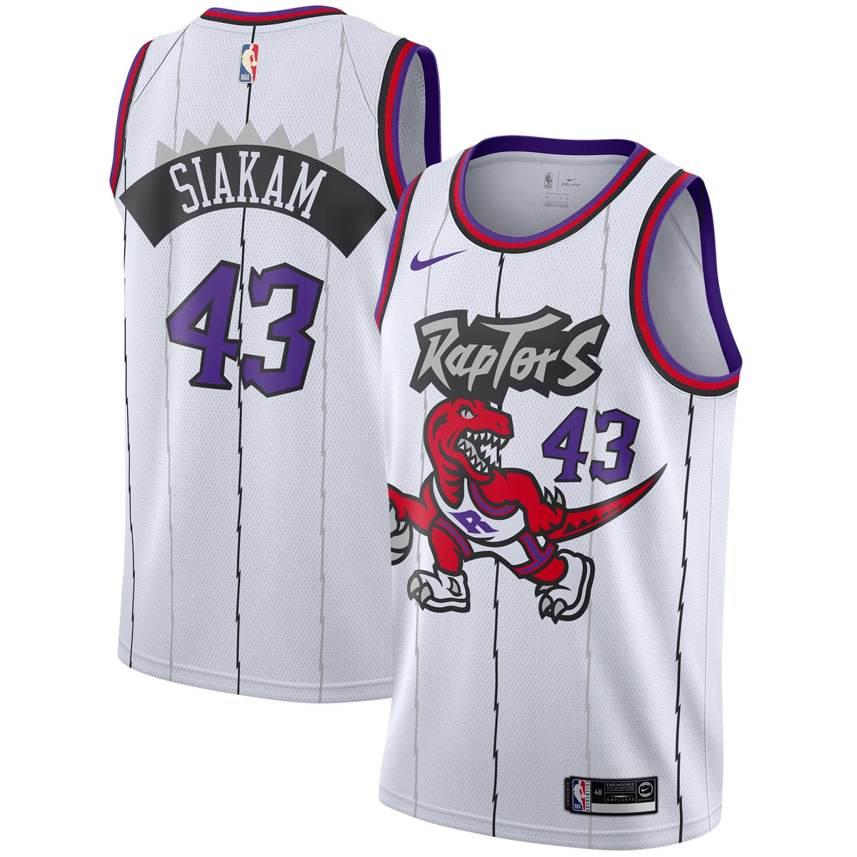 Toronto Raptors Kids' Pascal Siakam Swingman - Icon Edition