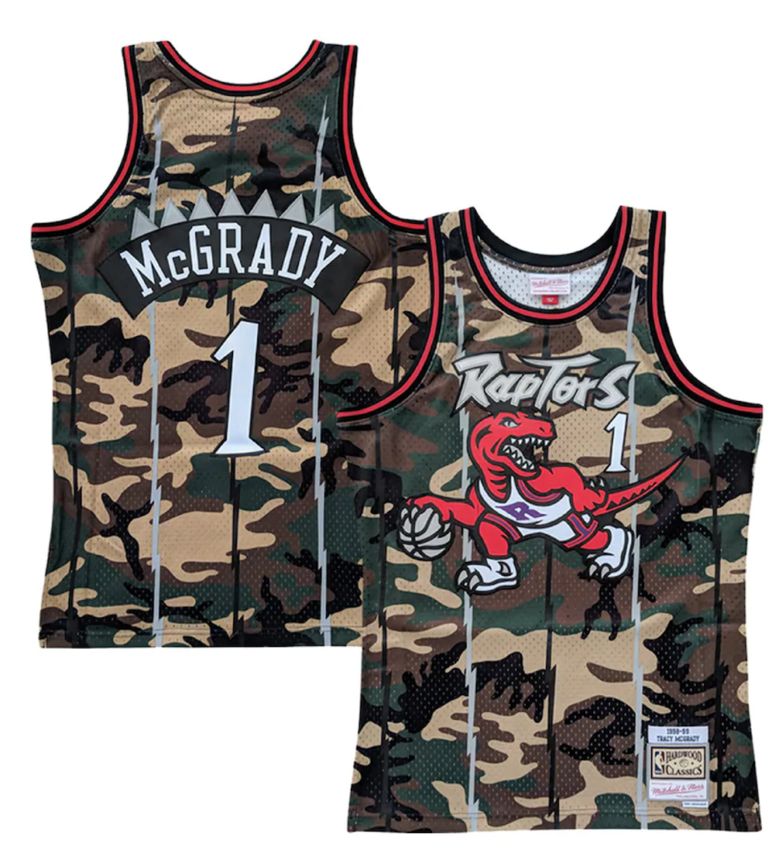 Tracy mcgrady raptors jersey mitchell and clearance ness