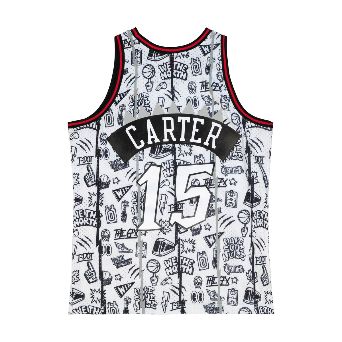 Mitchell & Ness Doodle Swingman Jersey - Vince Carter #15 Toronto