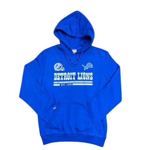 Mitchell & Ness NFL Detroit Lions Hoodie - Blue