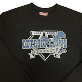 Mitchell & Ness NFL Detroit Lions Crewneck - Black