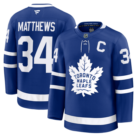 Fanatics Toronto Maple Leafs Auston Matthews Home Premium Jersey - Blue