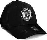 American Needle NHL Boston Bruins Platinum E-Boss Stretch Fit Hat