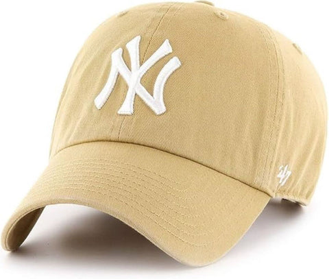 47 MLB New York Yankees Clean Up Adjustable Hat - Old Gold