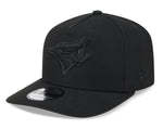 New Era MLB Toronto Blue Jays 9FIFTY A-Frame Adjustable Snapback - Black on Black