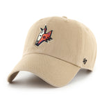 47 NHL Arizona Coyotes Vintage Third Jersey Mark Clean Up Adjustable Hat - Khaki