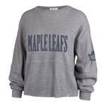 '47 Women's NHL Toronto Maple Leafs Jada Long Sleeve Tee - Grey