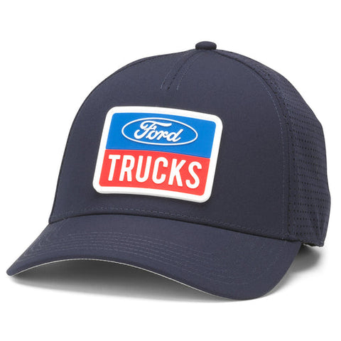 American Needle Ford Super Tech Valin Trucker Snapback Hat - Navy