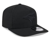 New Era MLB Toronto Blue Jays 9FIFTY A-Frame Adjustable Snapback - Black on Black