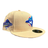 New Era MLB Toronto Blue Jays 1993 World Series 59FIFTY 5950 Fitted Hat - Pecan