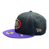 New Era Youth NBA Toronto Raptors 2024 City Edition 9FIFTY Snapback Hat - Black/Purple