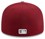 New Era MLB Toronto Blue Jays Two-Tone Color Pack 59FIFTY Fitted Hat - Red/Gray