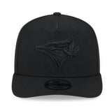 New Era MLB Toronto Blue Jays 9FIFTY A-Frame Adjustable Snapback - Black on Black