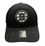 American Needle NHL Boston Bruins Stretch Fit Hat - Black/White