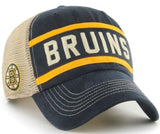 47 NHL Boston Bruins Juncture Mesh Back Clean Up Adjustable Hat - Navy