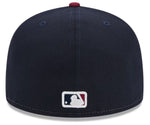 New Era MLB Cleveland Guardians 2024 City Connect 59FIFTY Fitted Hat - White/Red