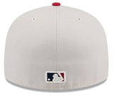 New Era MLB Toronto Blue Jays 2024 Fourth of July 59FIFTY Fitted Hat - Khaki/Red