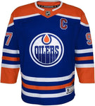 NHL Youth Edmonton Oilers Connor McDavid Alternate Premier Jersey - Blue/Orange