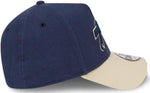 New Era 9FORTY A-Frame NFL Buffalo Bills Moleskin Crown Snapback Hat - Navy