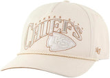 '47 Hitch NFL Kansas City Chiefs Wave Rope Snapback Hat - White