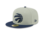 Toronto Raptors New Era Two-Tone Color Pack 59FIFTY Fitted Hat - Green/Navy