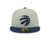 Toronto Raptors New Era Two-Tone Color Pack 59FIFTY Fitted Hat - Green/Navy