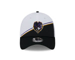 Baltimore Ravens New Era 2023 NFL Sideline 39THIRTY Hat