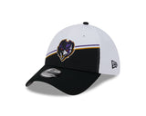 Baltimore Ravens New Era 2023 NFL Sideline 39THIRTY Hat