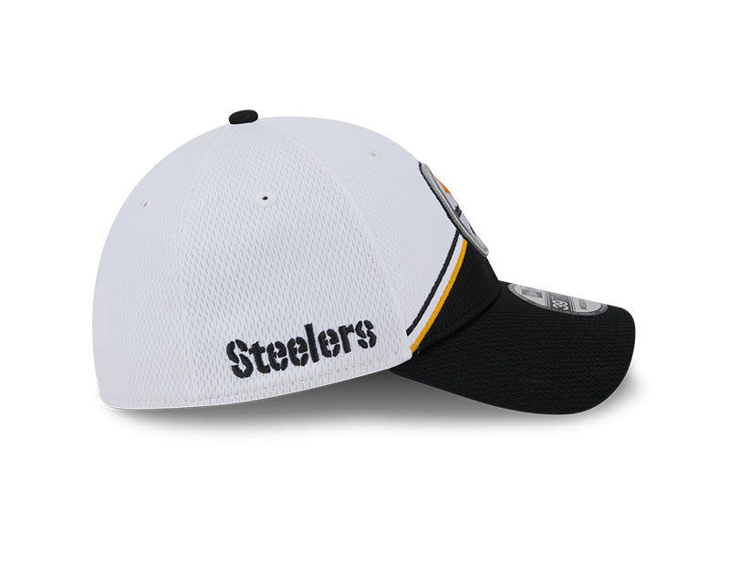 New Era Black Pittsburgh Steelers OTC 2022 Sideline 9TWENTY Adjustable Hat