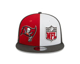 Men's New Era Red/Pewter Tampa Bay Buccaneers 2023 Sideline 9FIFTY Snapback Hat