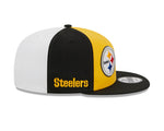 Men's New Era Gold/Black Pittsburgh Steelers 2023 Sideline 9FIFTY Snapback Hat