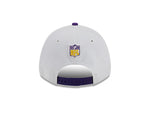 Minnesota Vikings New Era 2023 Sideline 9FORTY Adjustable Hat - White/Purple