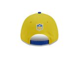 Los Angeles Rams New Era 2023  Sideline 9FORTY Adjustable Hat - Yellow/Blue