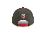 Tampa Bay Buccaneers New Era 2023 Sideline 9FORTY Adjustable Hat - Red/Brown