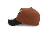 Men's New Era Philadelphia Eagles 9FORTY Super Bowl LII Brown Harvest Adjustable Hat