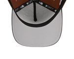 Men's New Era Pittsburgh Steelers 9FORTY Super Bowl XLII Brown Harvest Adjustable Hat