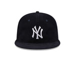 Men's New Era Black New York Yankees 59FIFTY Throwback Corduroy 2000 World Series Fitted Hat