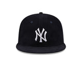 Men's New Era Black New York Yankees 59FIFTY Throwback Corduroy 2000 World Series Fitted Hat