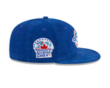 Men's New Era Blue Toronto Blue Jays 59FIFTY Throwback Corduroy All Star Game Fitted Hat