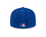 Men's New Era Blue Toronto Blue Jays 59FIFTY Throwback Corduroy All Star Game Fitted Hat