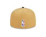 New Era Gold/Black Toronto Raptors 2023/24 City Edition 59FIFTY Fitted Hat