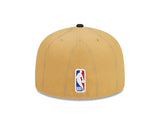 New Era Gold/Black Toronto Raptors 2023/24 City Edition 59FIFTY Fitted Hat