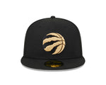New Era Black Toronto Raptors 2023/24 City Edition Alternate 59FIFTY Fitted Hat